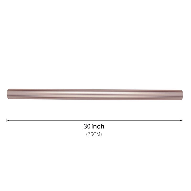 RUSPEPA Rose Gold Matte Wrapping Paper - 81.5 Sq Ft - Solid Color Paper Jumbo Roll Perfect for Wedding,Birthday,Christmas,Baby Show, Graduaction Congrats - 30 inches x 32.8 feet - Image 2